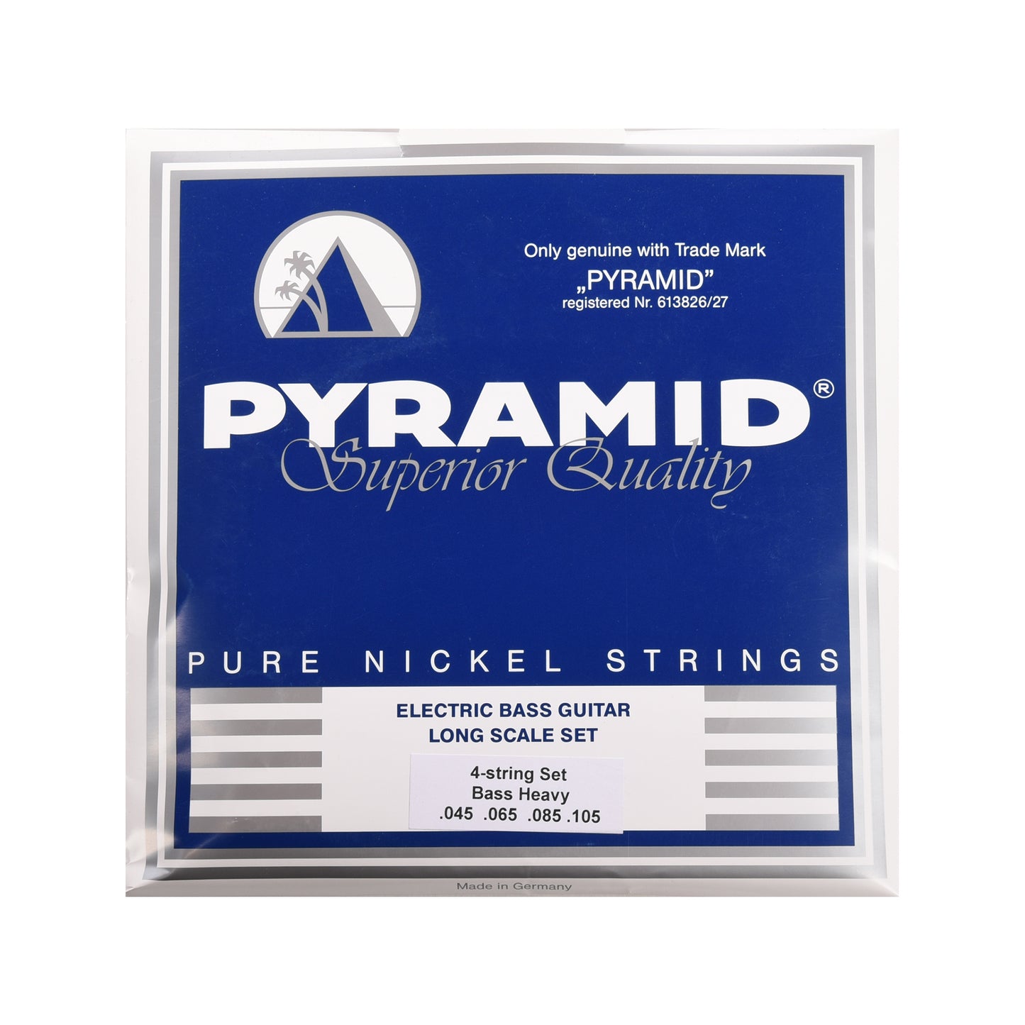 Pyramid Heavy Round Wound Nickel Bass Strings 45-105