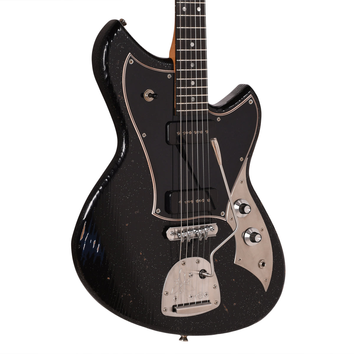 Novo Serus J Starry Night Over Lake Como Blue Medium Distress w/ Fralin P-90 Pickups Electric Guitars