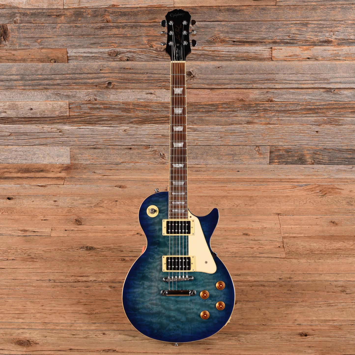 Epiphone Les Paul Classic Blue Burst 2005