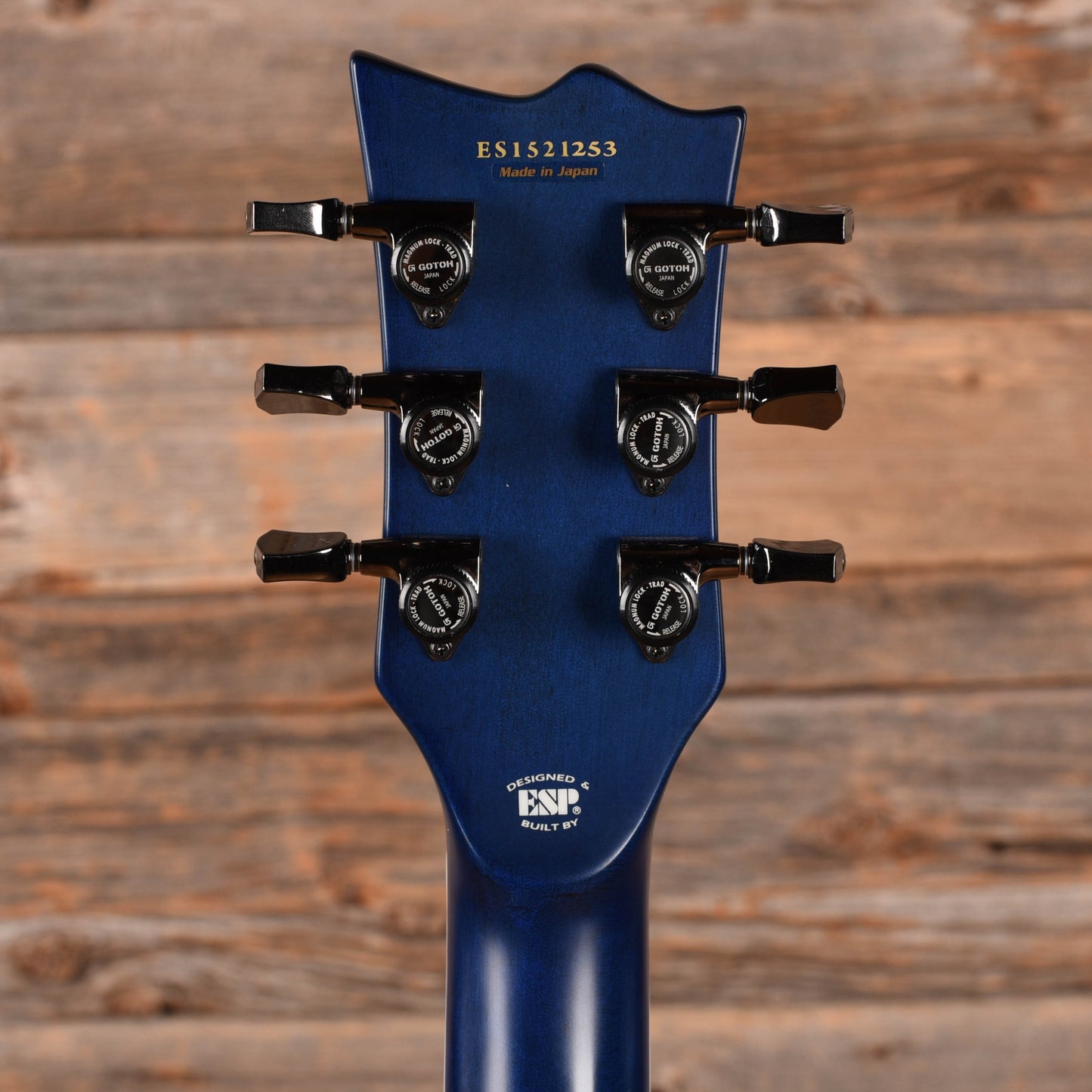 ESP E-II Eclipse Blue Natural Fade 2019
