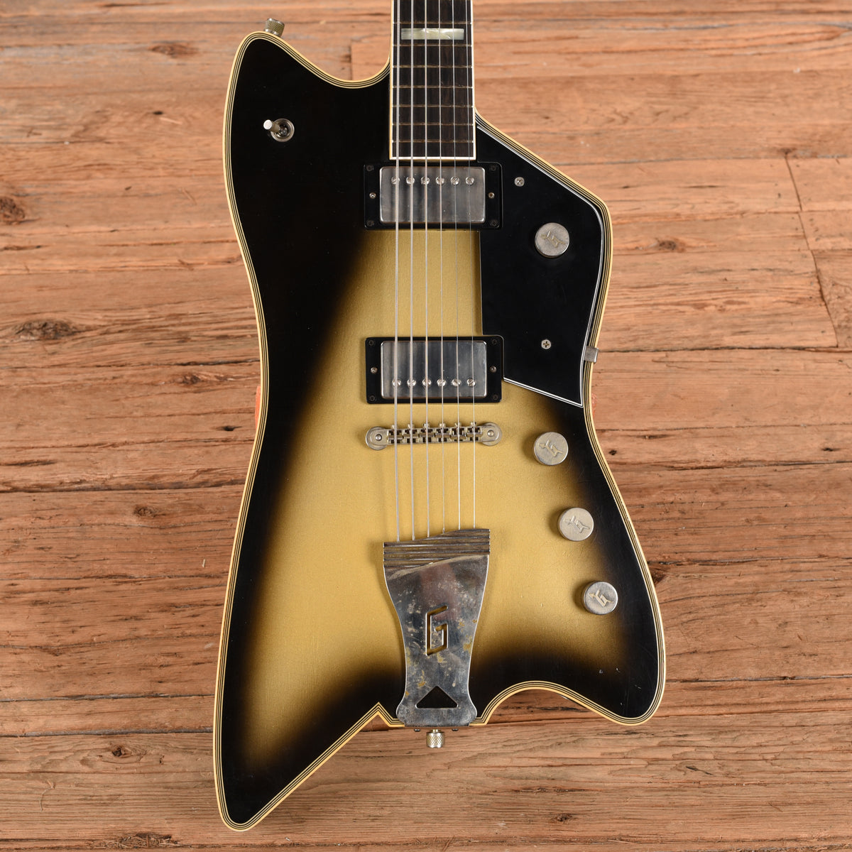 Gretsch Custom Shop Chad Henrichsen Masterbuilt G6199-CB Caddy Bo Baritone Silverburst 2023 Electric Guitars
