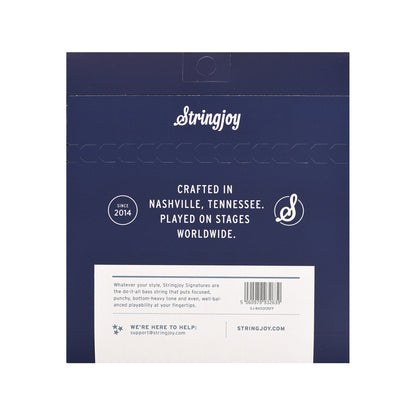 Stringjoy Signatures Medium Gauge 50-135 5-String Fanned Fret Nickel Wound Bass Guitar Strings