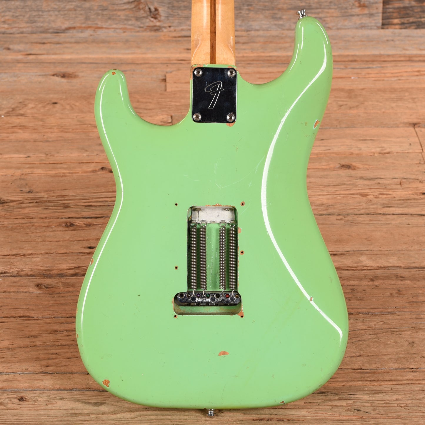 Fender 1974 Stratocaster Neck w/ Unbranded Body Seafoam Green 1974