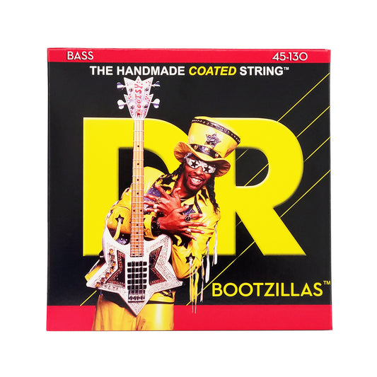 DR Strings BZ5-130 Bootzilla Signature Extra Life Stainless Steel Bass Strings 45-130