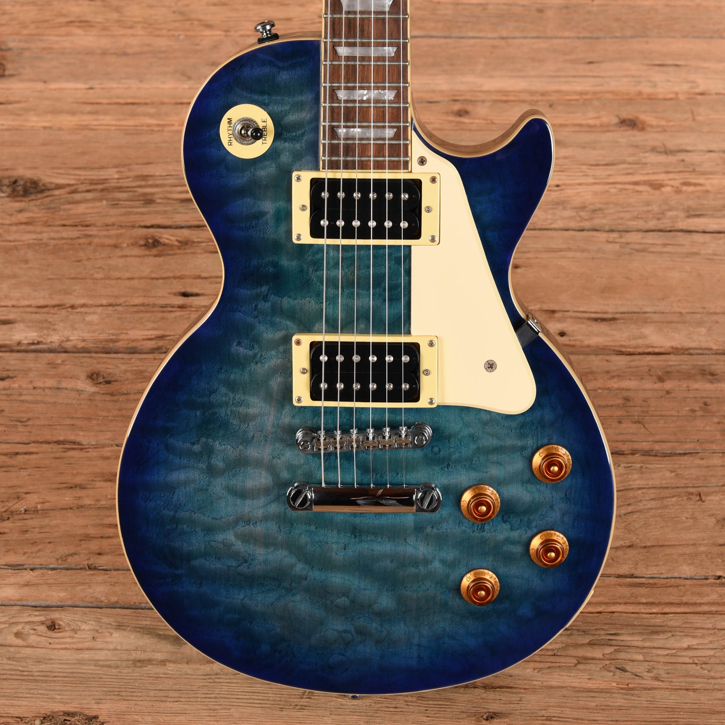 Epiphone Les Paul Classic Blue Burst 2005