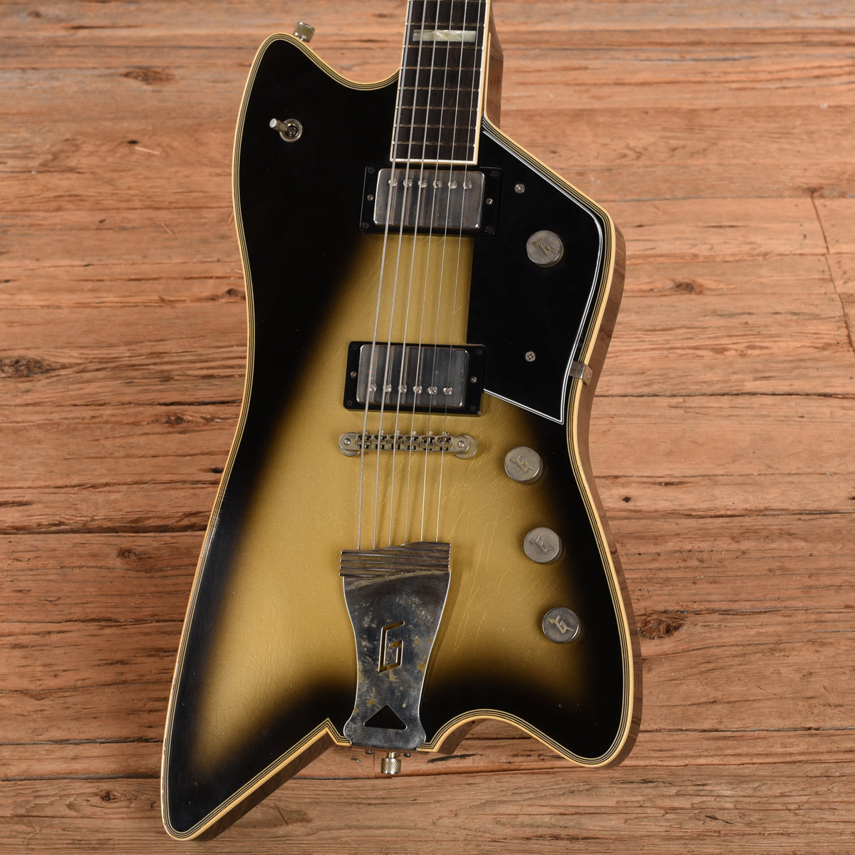 Gretsch Custom Shop Chad Henrichsen Masterbuilt G6199-CB Caddy Bo Baritone Silverburst 2023 Electric Guitars