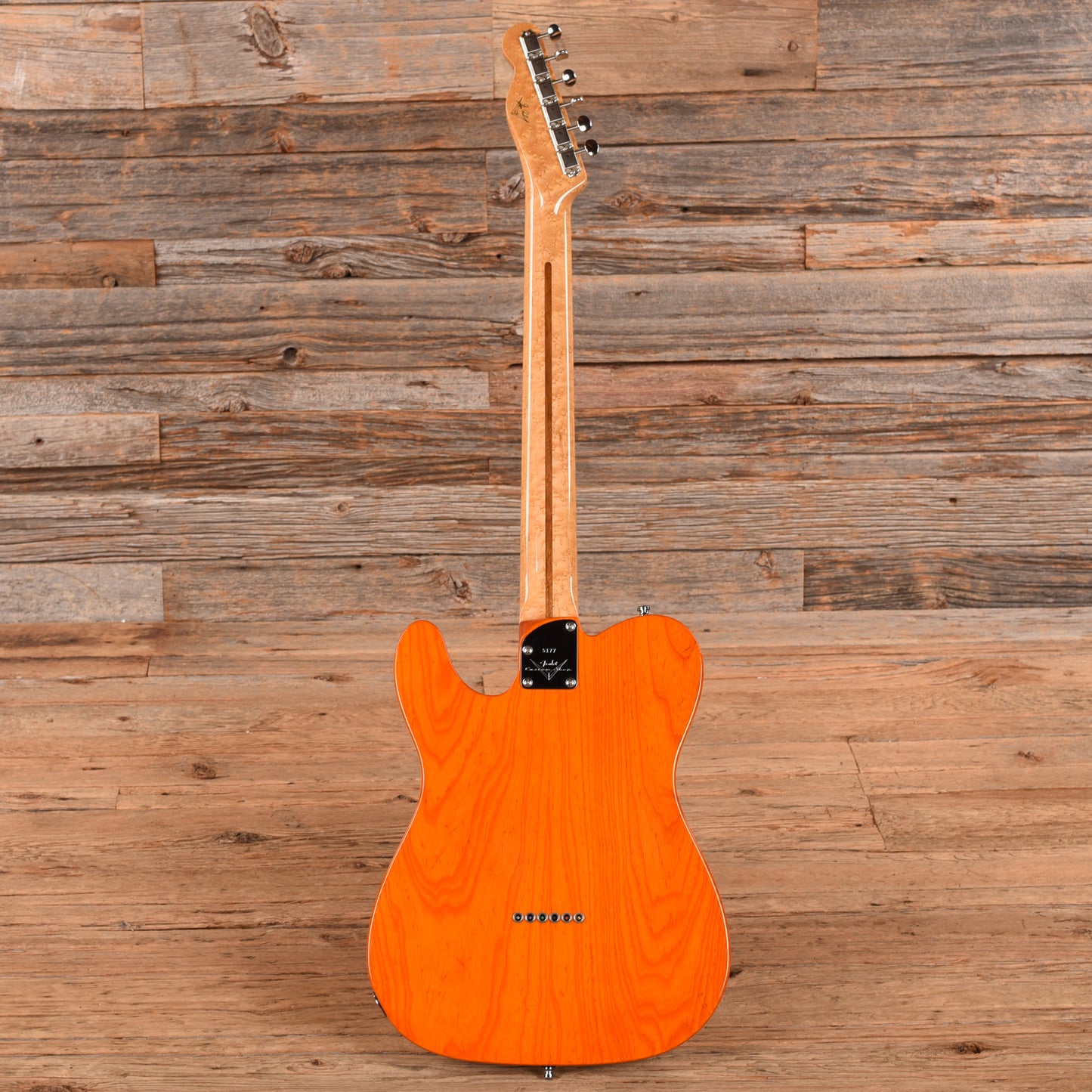 Fender Greg Fessler Masterbuilt Telecaster Pro Quilted Maple Top Quilted Orange 2010