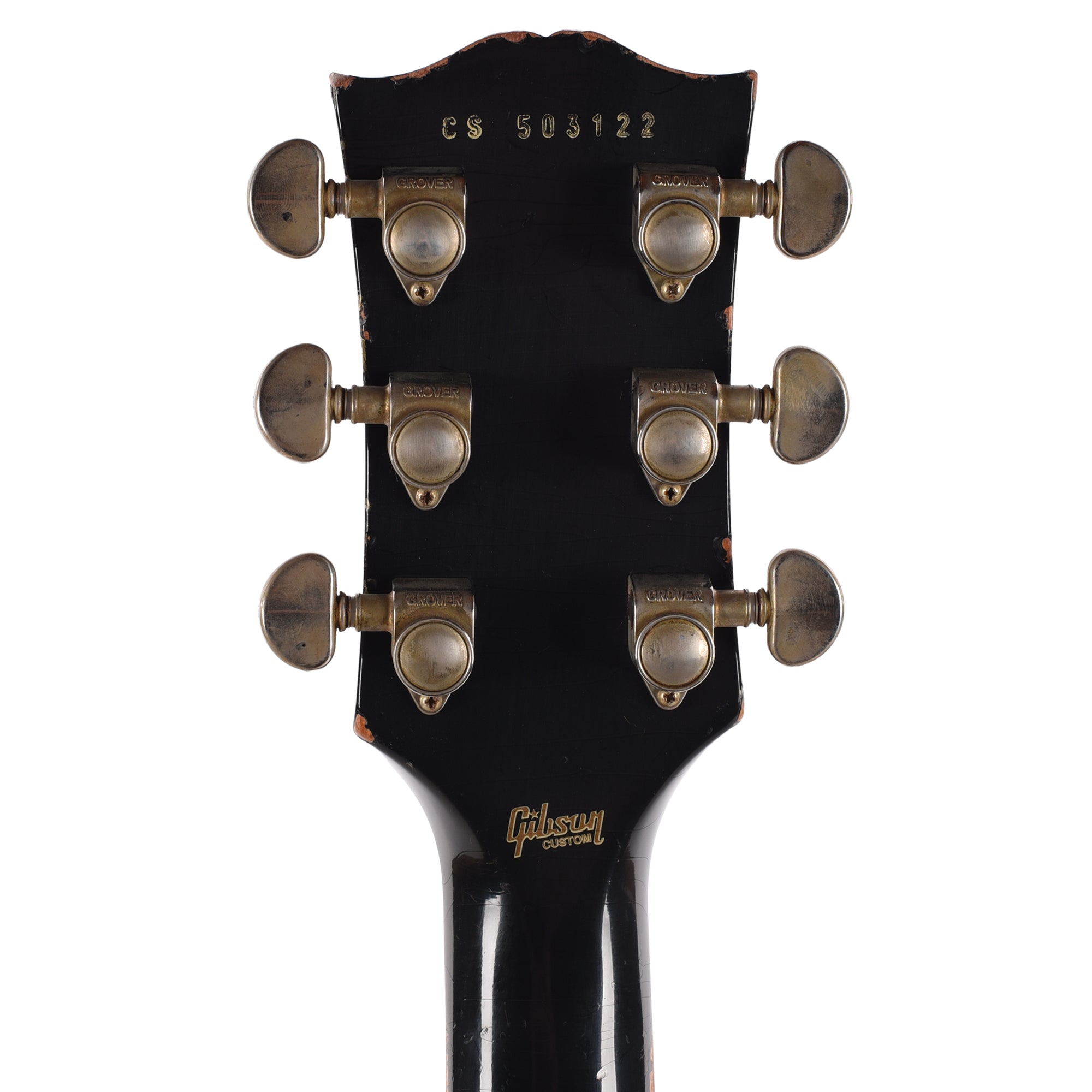 Gibson Custom Shop Limited Run SG Custom Batwing P90 Ebony Murphy Lab Heavy Aged Electric Guitars