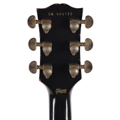 Gibson Custom Shop Limited Run SG Custom Batwing P90 Ebony Murphy Lab Heavy Aged Electric Guitars