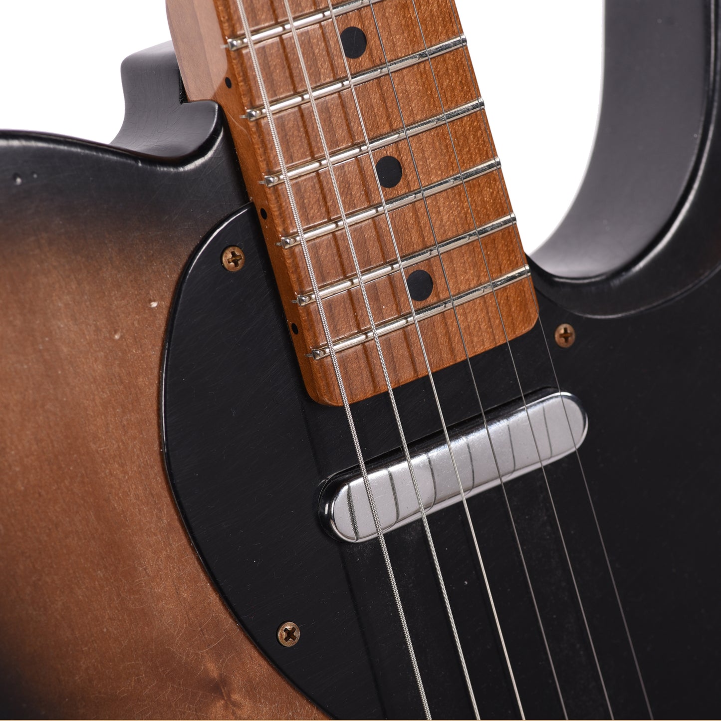 Fender Custom Shop Custom Roasted '50s Telecaster Journeyman Relic Black Burst Master Built by Kyle McMillin