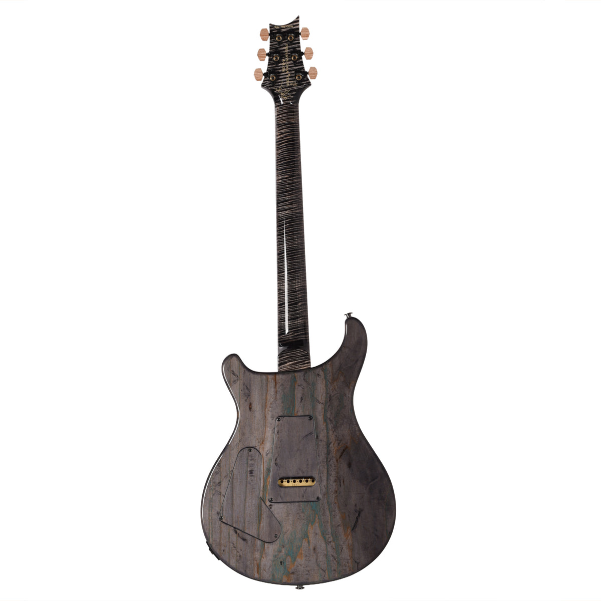 PRS Private Stock #12221 Custom 24 Quilted Maple/Swamp Ash Bahamian Blue Glow w/Charcoal Stained Curly Maple Neck Electric Guitars