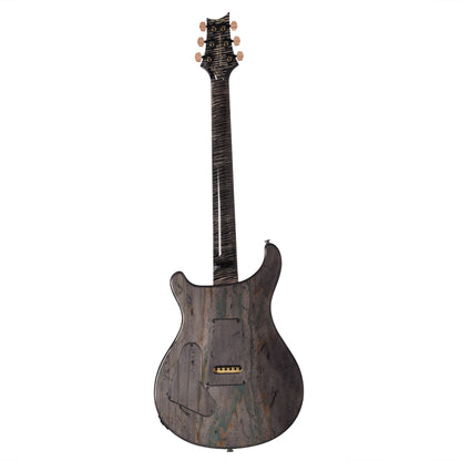 PRS Private Stock #12221 Custom 24 Quilted Maple/Swamp Ash Bahamian Blue Glow w/Charcoal Stained Curly Maple Neck Electric Guitars