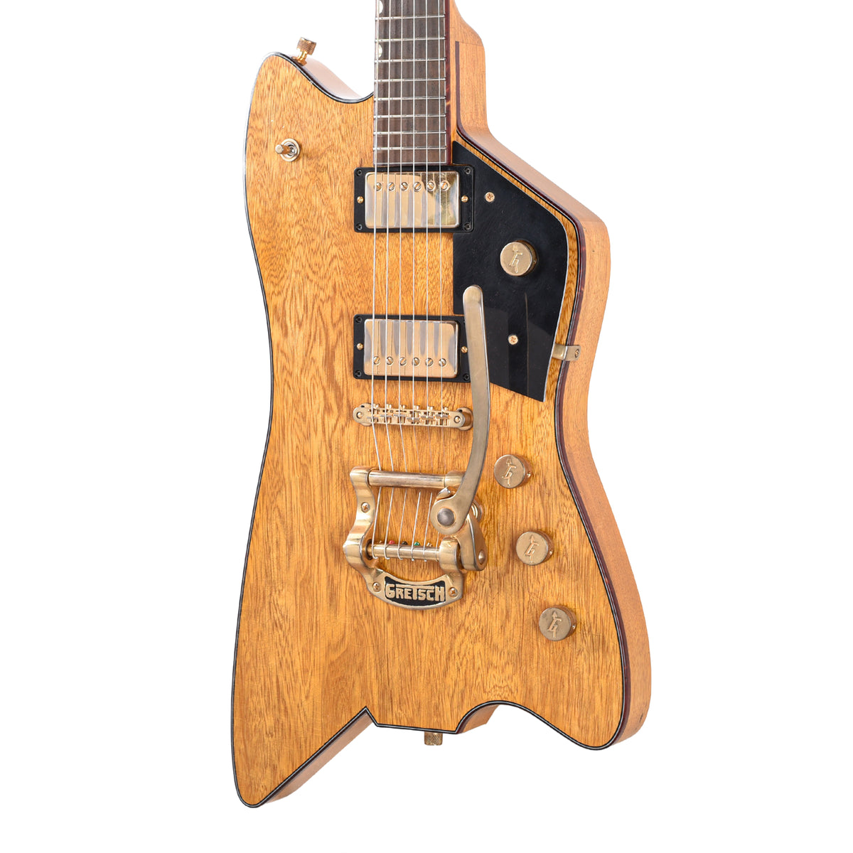 Gretsch Custom Shop G6199 Caddy Bo Korina Heavy Relic w/Bigsby & ThroBak SLE101s Master Built by Chad Henrichsen Electric Guitars