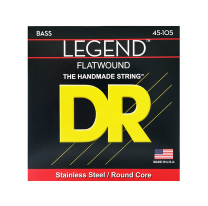 DR Strings FL-45 Hi-Beam Flatwound Bass 45-105