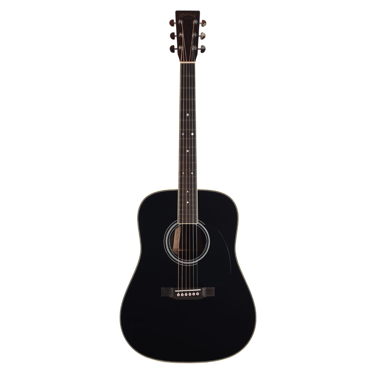 Martin Custom Shop D-35 Style Dreadnought Adirondack Spruce VTS/Wild Grain East Indian Rosewood Black Top Acoustic Guitars