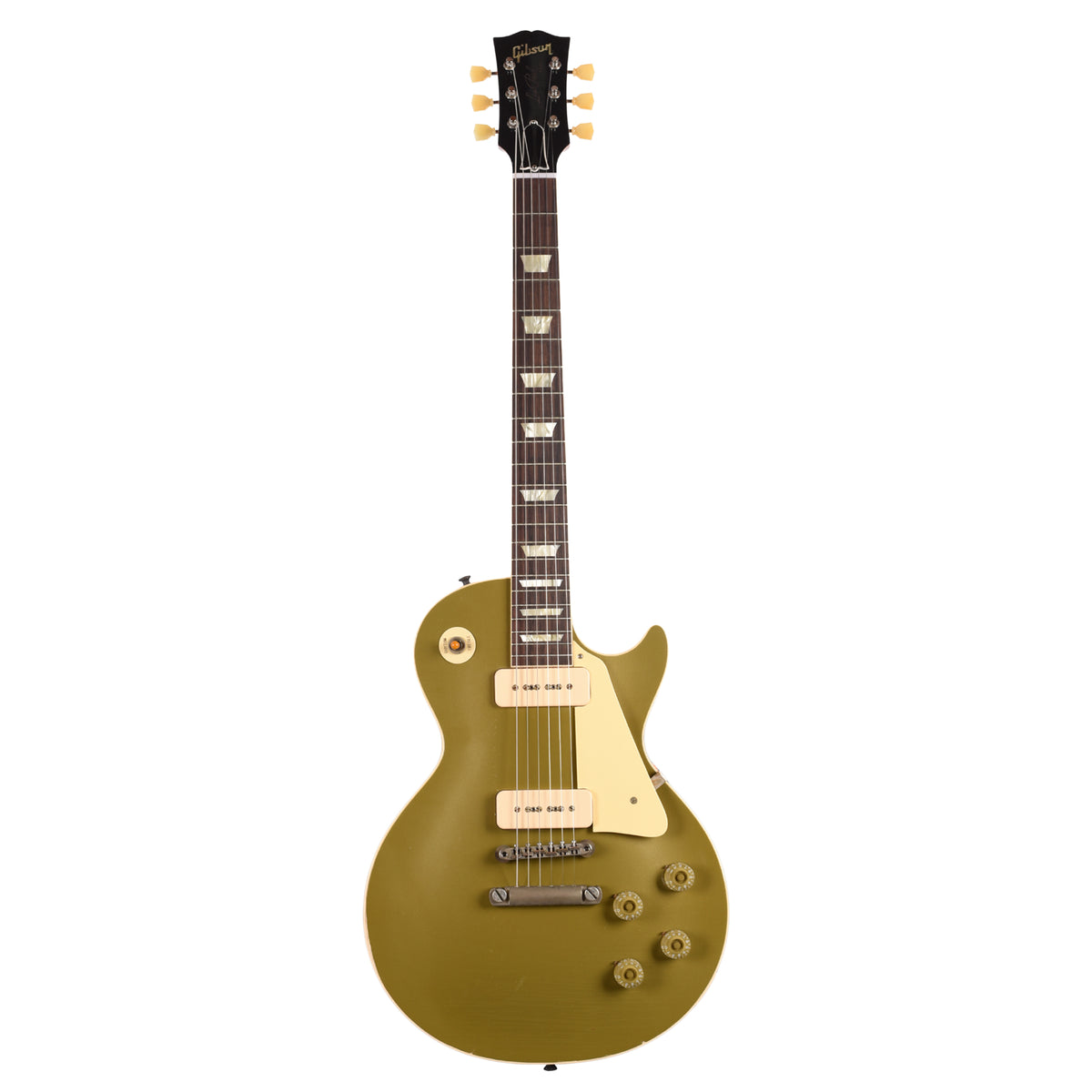 Gibson Custom Shop Limited Run 1955 Les Paul Standard Nugget Gold Murphy Lab Light Aged Electric Guitars