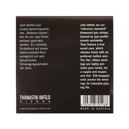 Thomastik JS110 Flatwound Extra Light Jazz Swing Guitar Strings