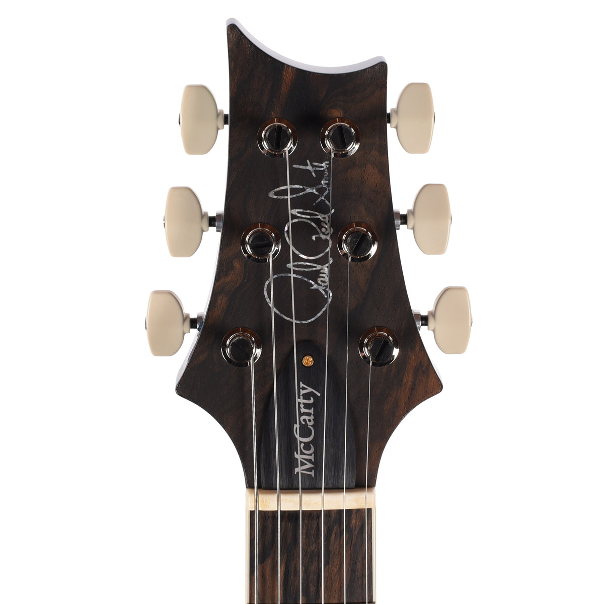 PRS Wood Library McCarty Tremolo Flame 10-Top Arctic Blue w/"408" Switching, Stained Neck Electric Guitars
