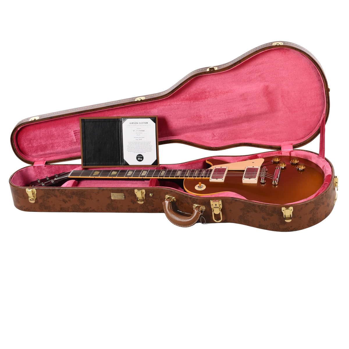 Gibson Custom Shop 1957 Les Paul Goldtop "CME Spec" Double Gold Darkback VOS w/60 V2 Neck Electric Guitars