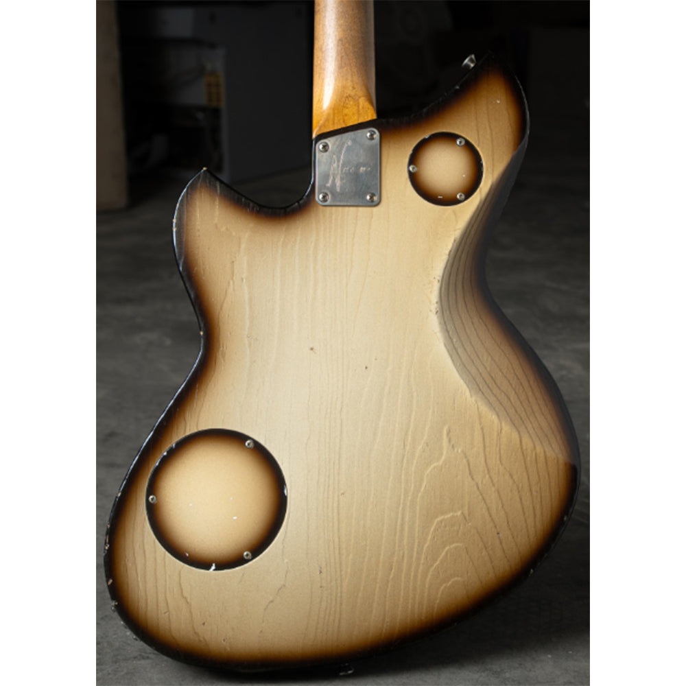Novo Dealer Limited Serus Chambered H2 Toasted Marshmallow Light Distress w/ Lollar Low Wind Imperial Humbuckers Electric Guitars