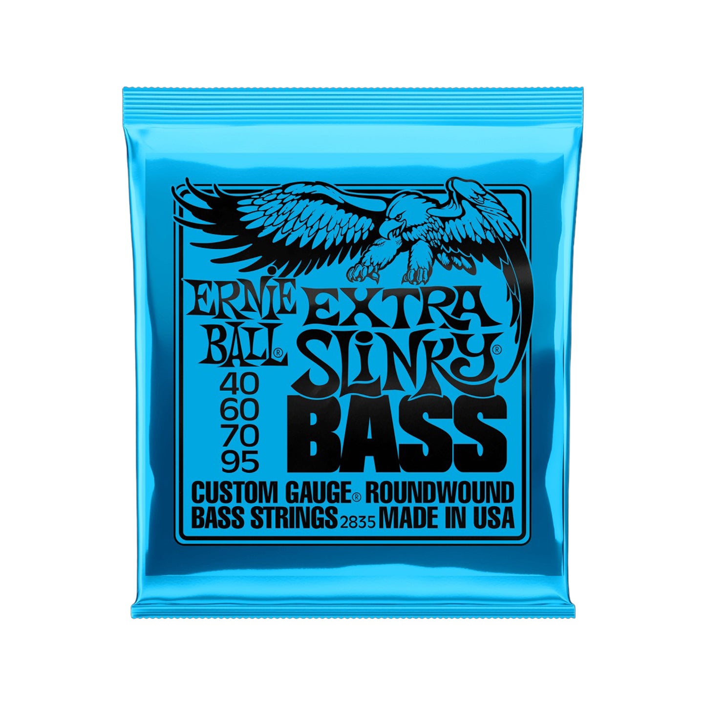 Ernie Ball Extra Slinky Bass Strings Roundwound Set 40-95