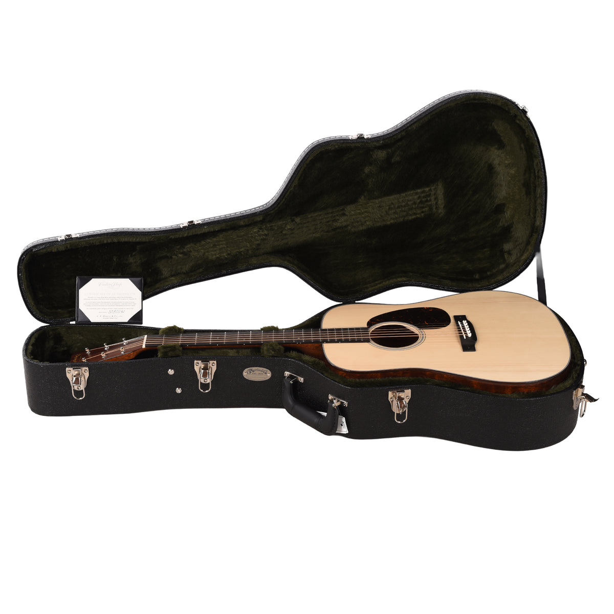 Martin Custom Shop D-18 Style Dreadnought Adirondack Spruce/Quilted Maple Natural Acoustic Guitars