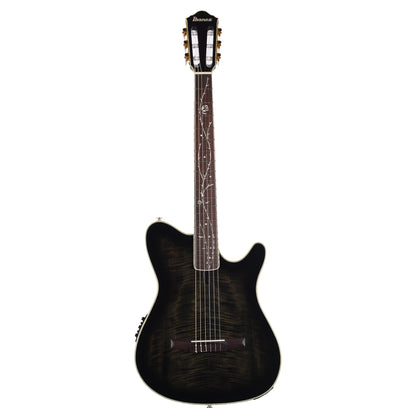 Ibanez TOD20FMNBFL Tim Henson Signature FRH Acoustic-Electric Guitar Black Burst Fade Low Gloss Acoustic Guitars