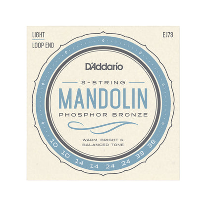 D'Addario J73 Mandolin Strings Phosophor Bronze Light