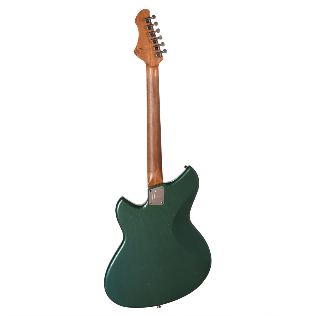 Novo Serus J Sherwood Green Light Distress w/ Fralin Hum Cancelling Alnico P-90 Pickups Electric Guitars