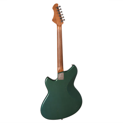 Novo Serus J Sherwood Green Light Distress w/ Fralin Hum Cancelling Alnico P-90 Pickups Electric Guitars
