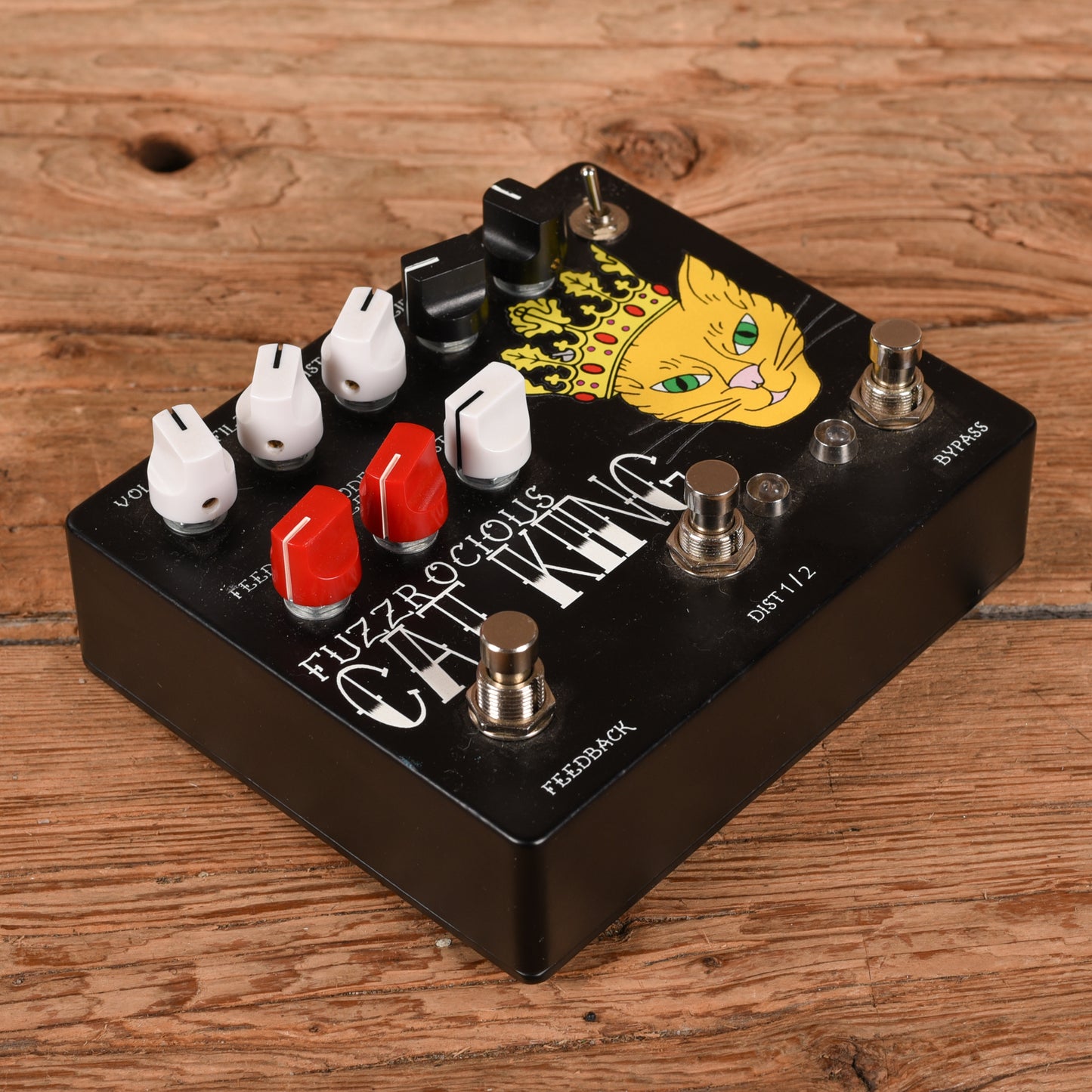 Fuzzrocious Pedals Cat King