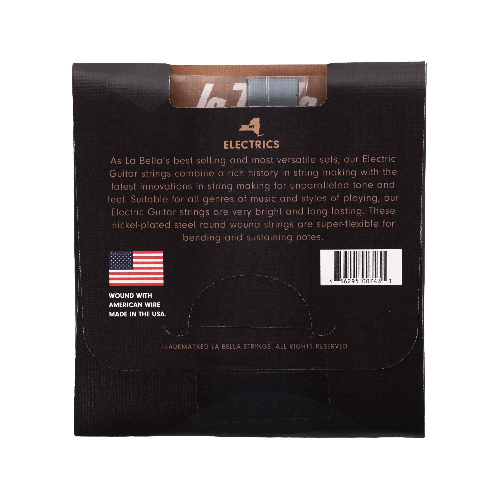 La Bella HRS-R Electric Guitar Strings Regular 10-46