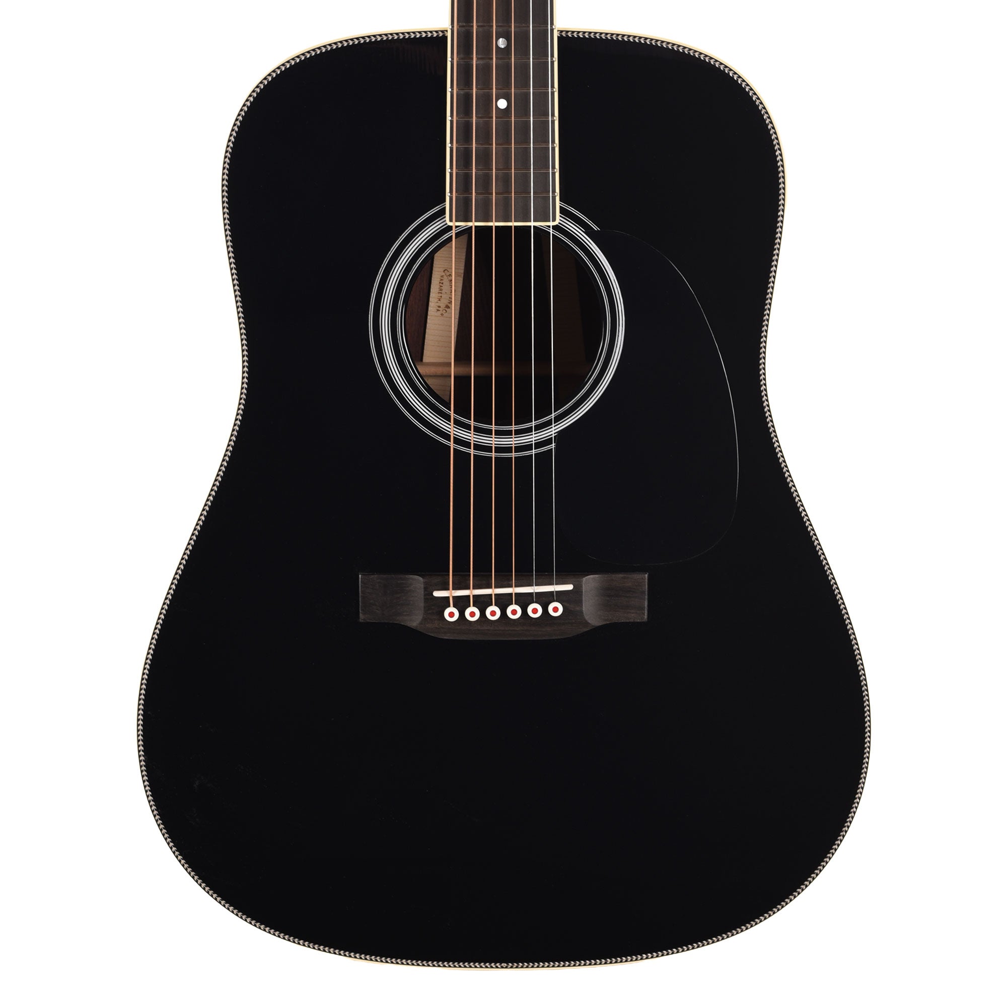 Martin Custom Shop D-35 Style Dreadnought Adirondack Spruce VTS/Wild Grain East Indian Rosewood Black Top Acoustic Guitars