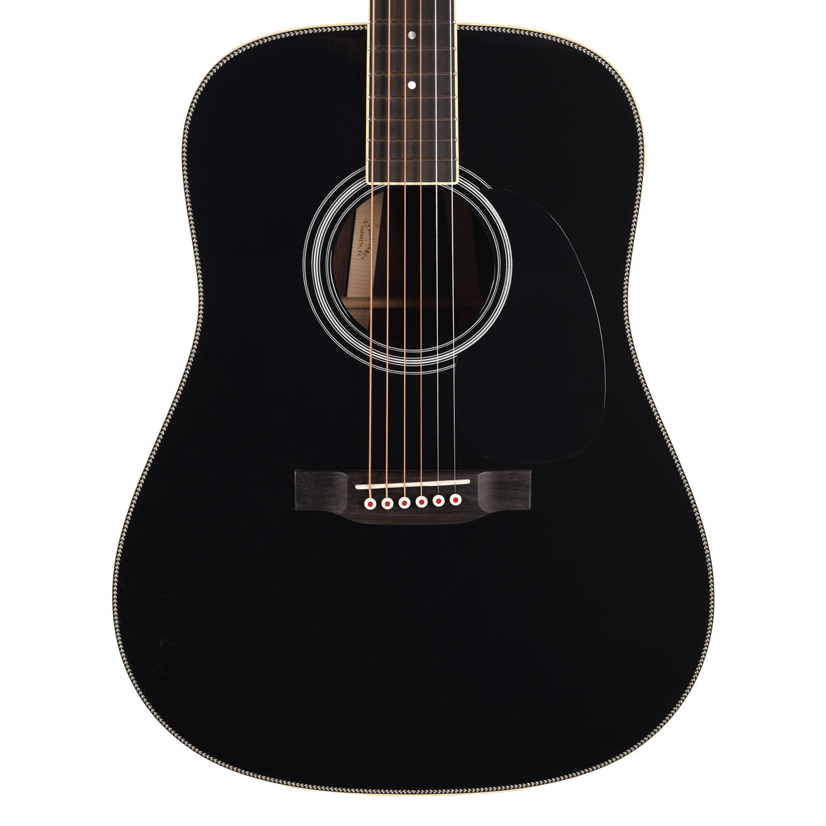 Martin Custom Shop D-35 Style Dreadnought Adirondack Spruce VTS/Wild Grain East Indian Rosewood Black Top Acoustic Guitars