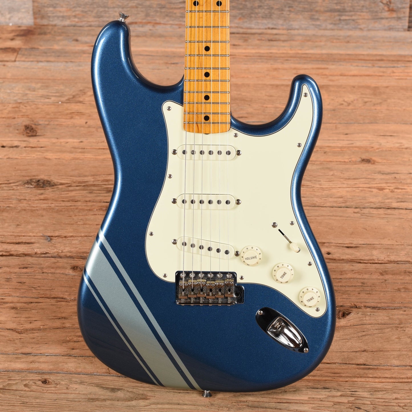 Fender FSR Traditional 50s Stratocaster w/ Competition Stripe Lake Placid Blue 2018