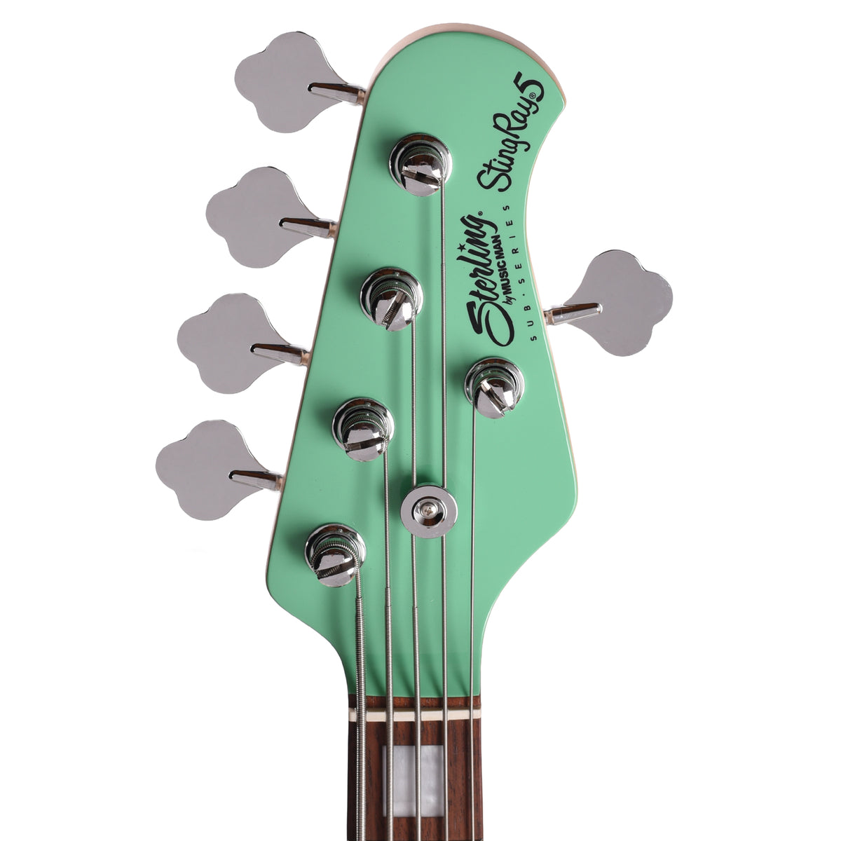 Sterling by Music Man StingRay 5 Plus RAY5X 5-String Electric Bass Seafoam Green Bass Guitars