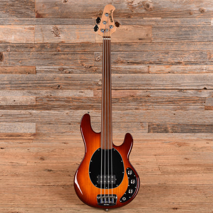 Music Man StingRay 2 EQ 4H Fretless Cherry Sunburst 2011