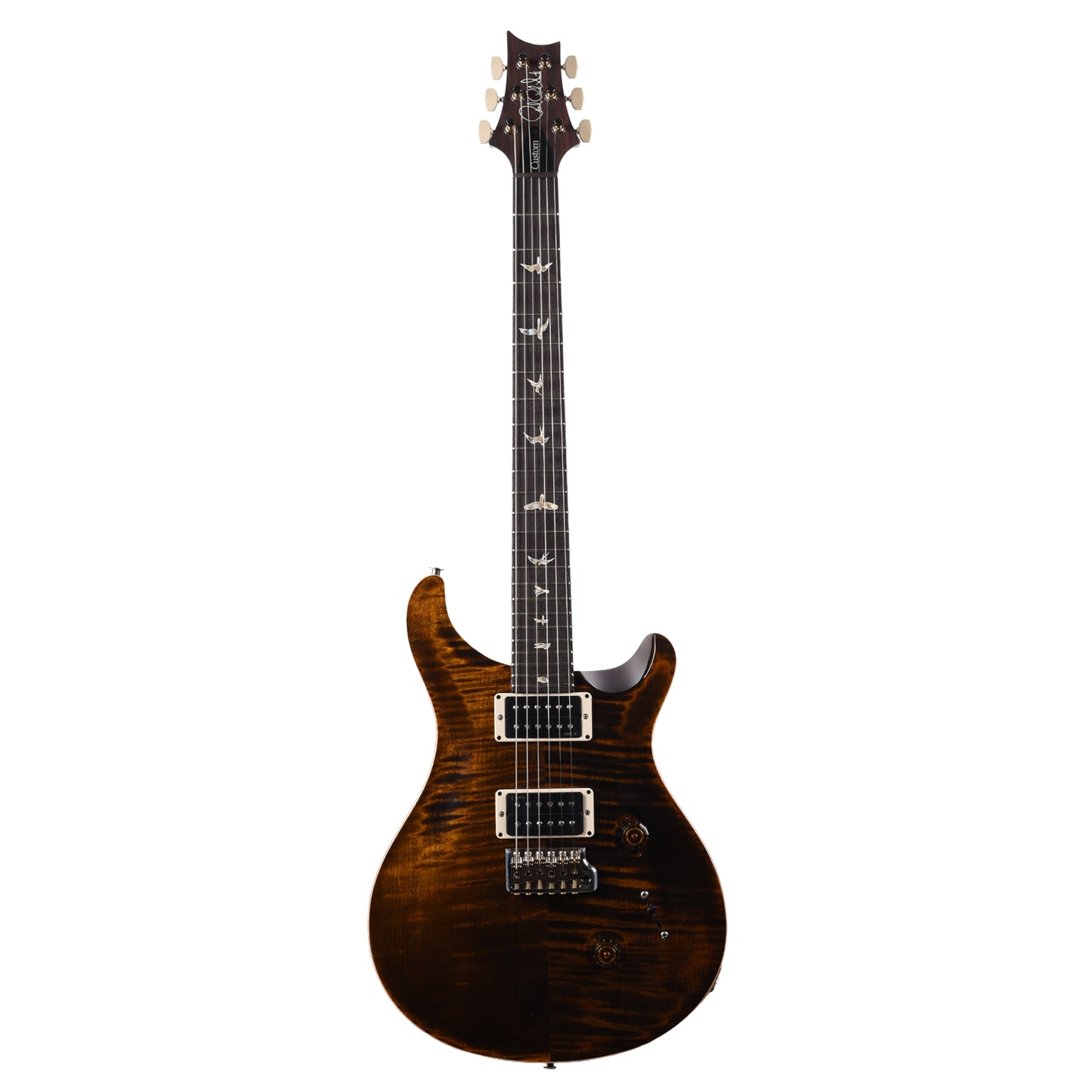 PRS Custom 24 Flame Maple Select Top Custom Color Red Burst