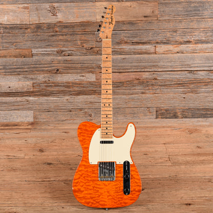 Fender Greg Fessler Masterbuilt Telecaster Pro Quilted Maple Top Quilted Orange 2010