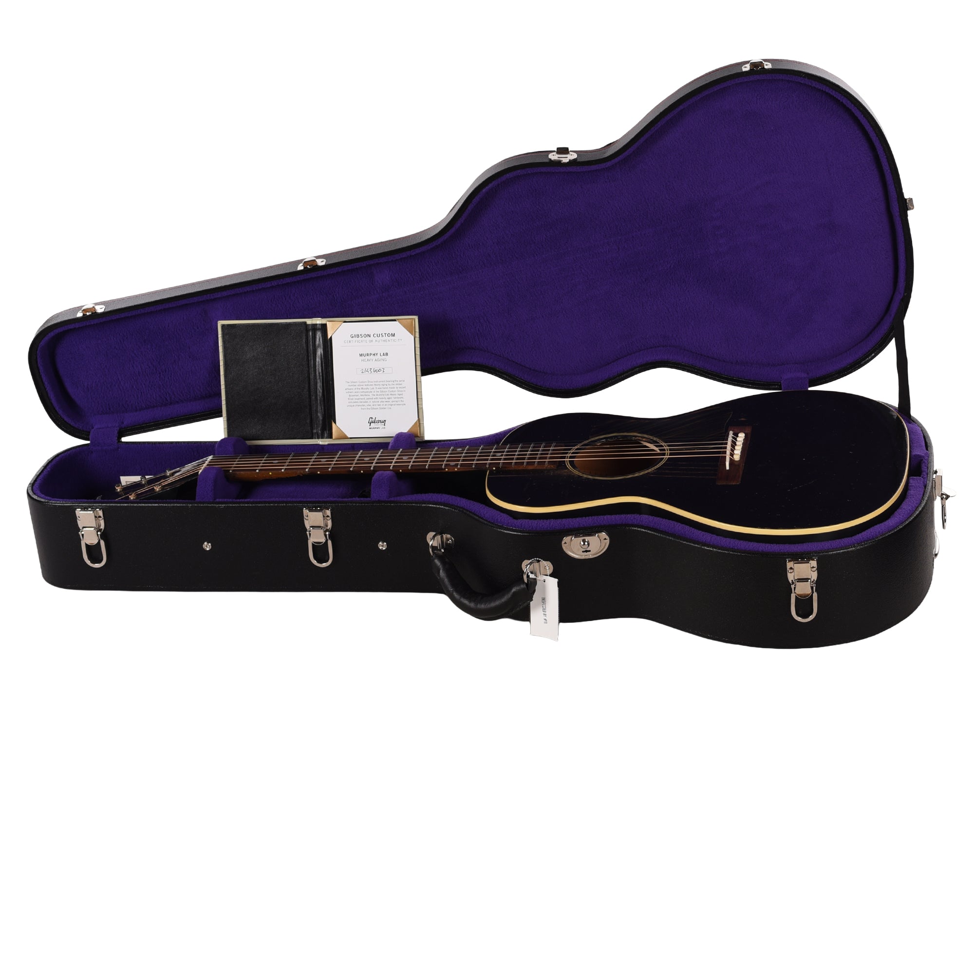 Gibson Custom Shop 1933 L-00 Thermally Aged Red Spruce Antique Ebony Murphy Lab Heavy Aged Acoustic Guitars