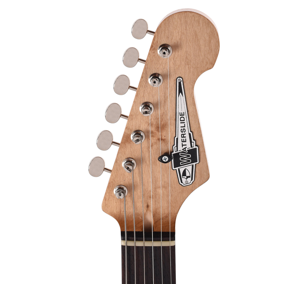 Waterslide S-Style Coodercaster Cloud Metallic Blue Nitro w/ Mojo Lap Steel & Lollar Charlie Christian Pickups Electric Guitars