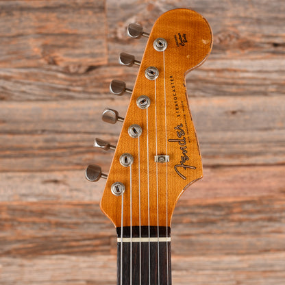 Fender Custom Shop 2018 Limited 1960 Roasted Stratocaster Heavy Relic Aged Black Black 2018 Electric Guitars