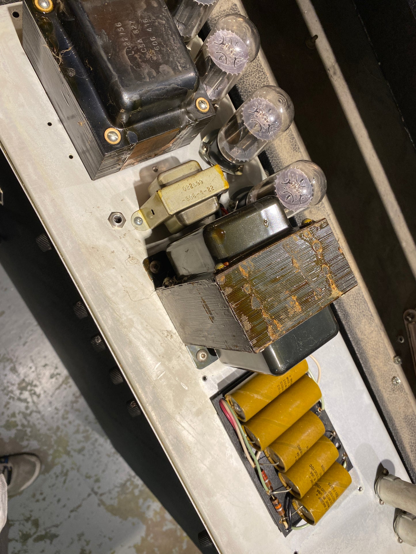 Fender Bassman 100 2-Channel 100-Watt Guitar Amp Head w/ 4x12 Cab  1976