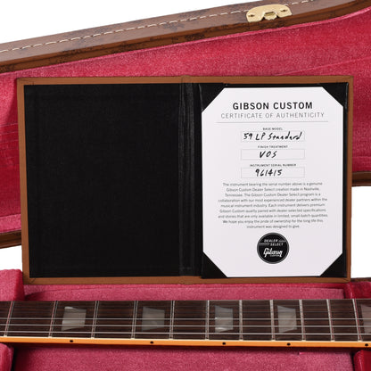 Gibson Custom Shop 1959 Les Paul Standard "CME Spec" Cherry Tea Burst VOS w/60 V2 Neck