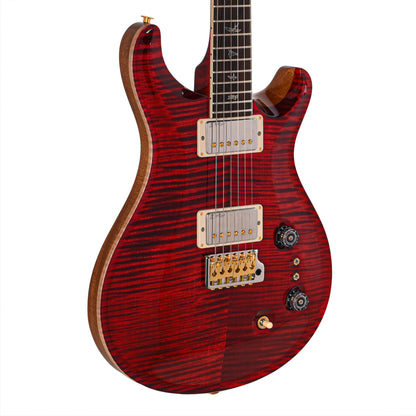 PRS Wood Library McCarty Tremolo Flame 10-Top Red Tiger w/"408" Switching, Natural Back & Stained Neck Electric Guitars