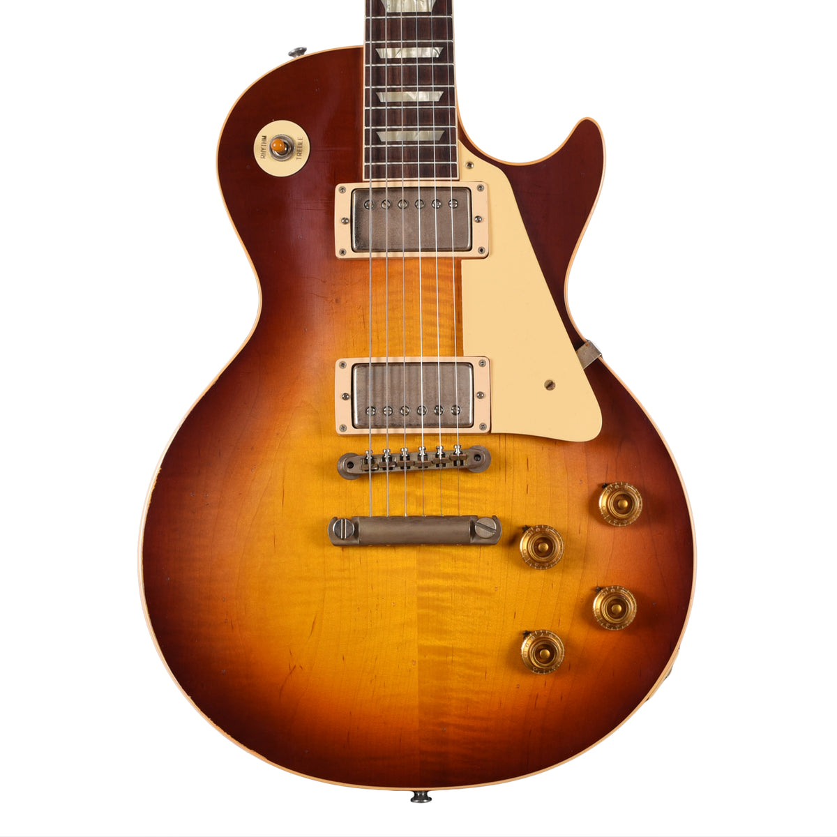 Gibson Custom Shop 1959 Les Paul Standard Reissue Cherry Teaburst Murphy Lab Light Aged Electric Guitars