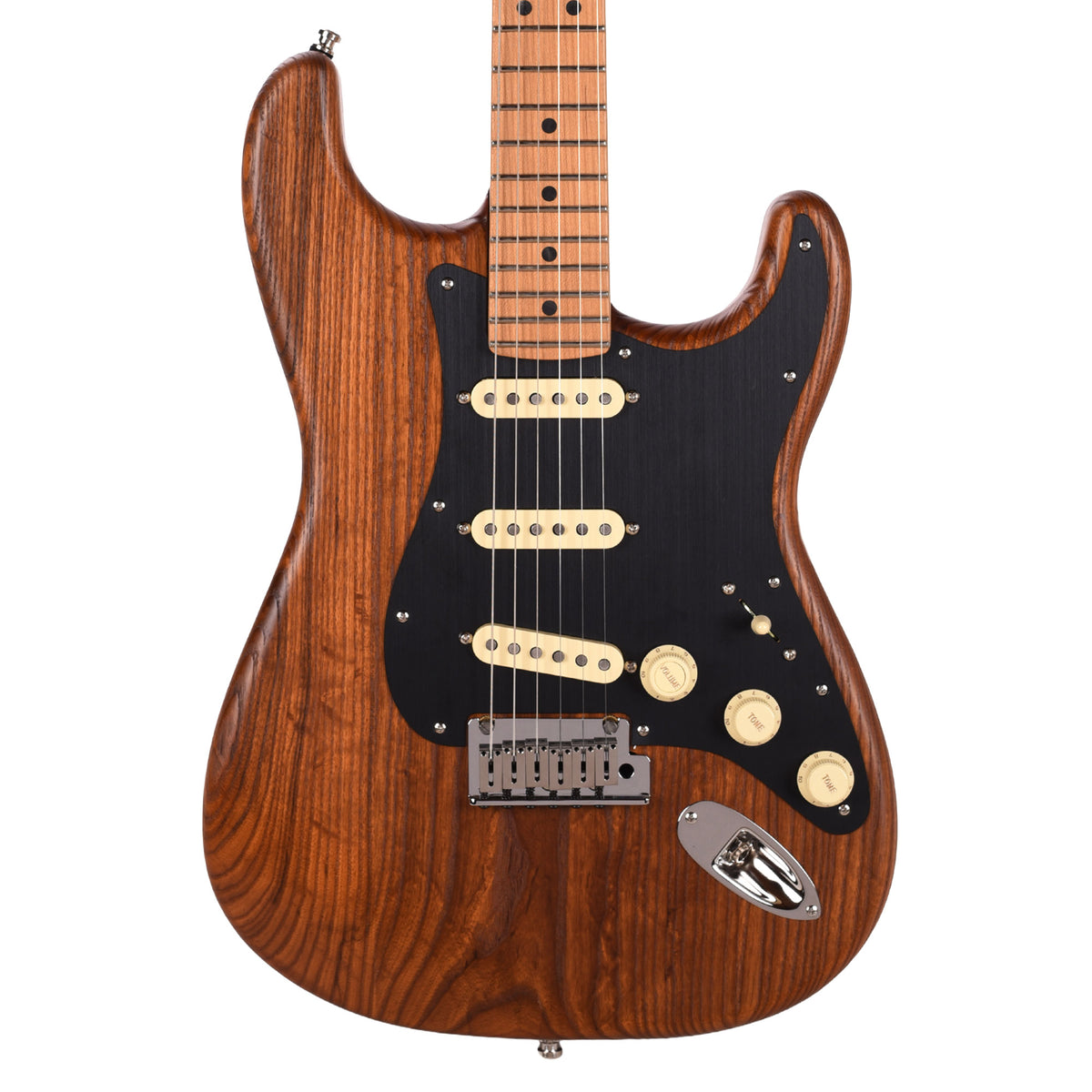 Fender FSR American Ultra II Roasted Ash Stratocaster Natural w/Roasted Maple Neck Electric Guitars