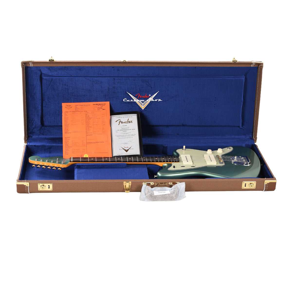 Fender Custom Shop 1962 Jazzmaster "Chicago Special" NOS Super Aged Teal Green Metallic Electric Guitars