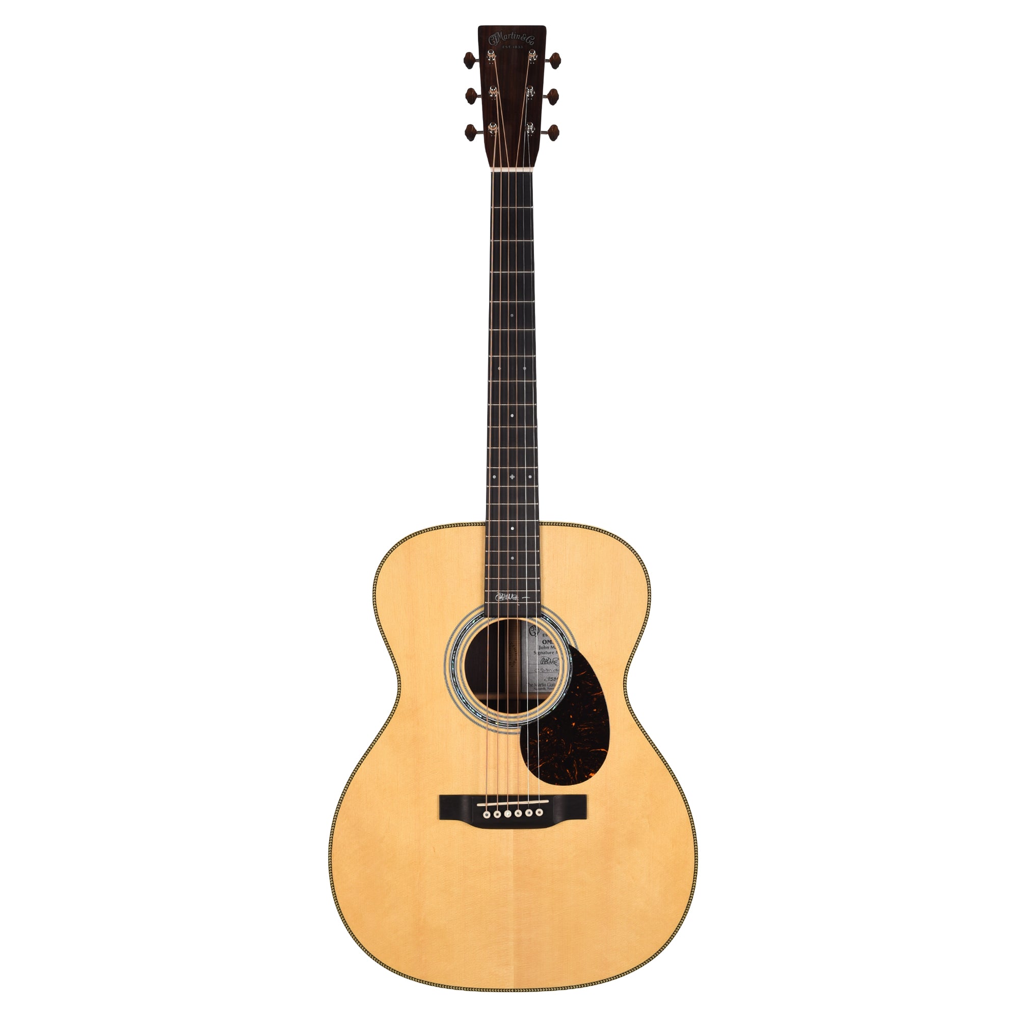 Martin OMJM John Mayer Signature Engelmann Spruce/Rosewood Antique Toner Natural Acoustic Guitars