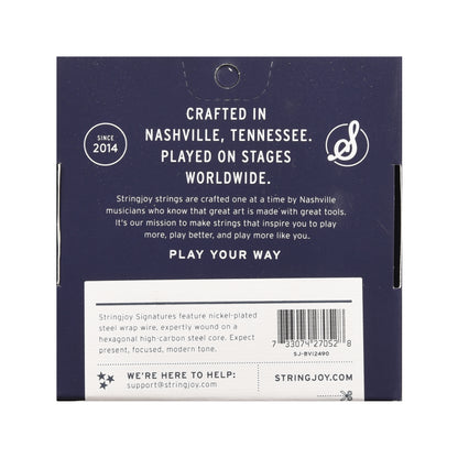 Stringjoy Signatures Bass VI Balanced Medium Gauge 24-90 Nickel Wound Guitar Strings